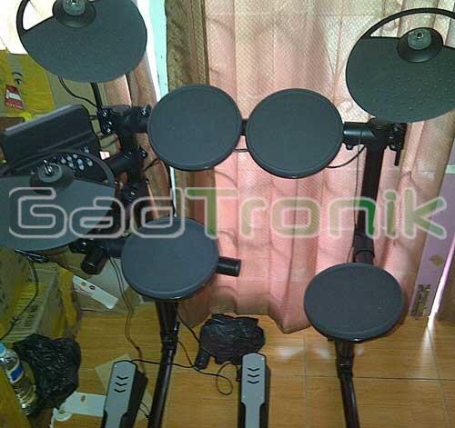 Drum Elektrik Yamaha DTX 400 K Mulus Baru Pakai 2 Minggu