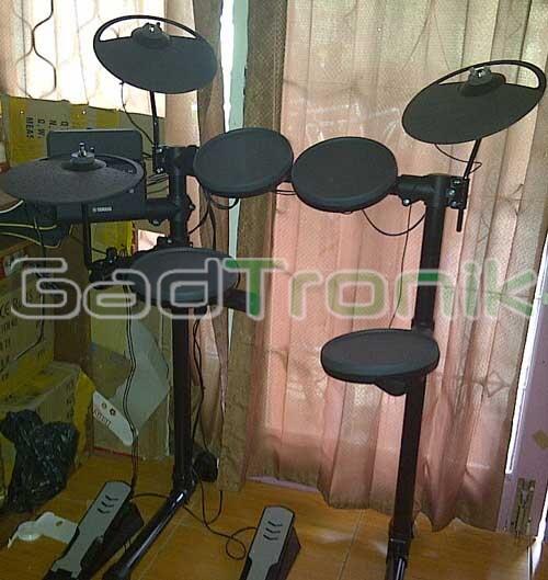 Drum Elektrik Yamaha DTX 400 K Mulus Baru Pakai 2 Minggu