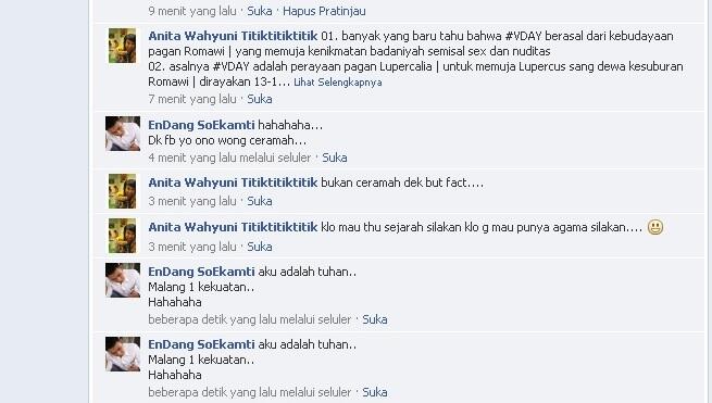 aku adalah Tuhan # ababil tahun 2013