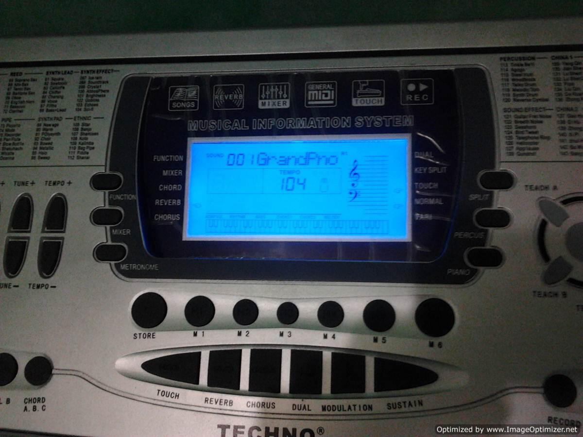 Keyboard Techno T9900i 2nd Original LENGKAP Murahhh