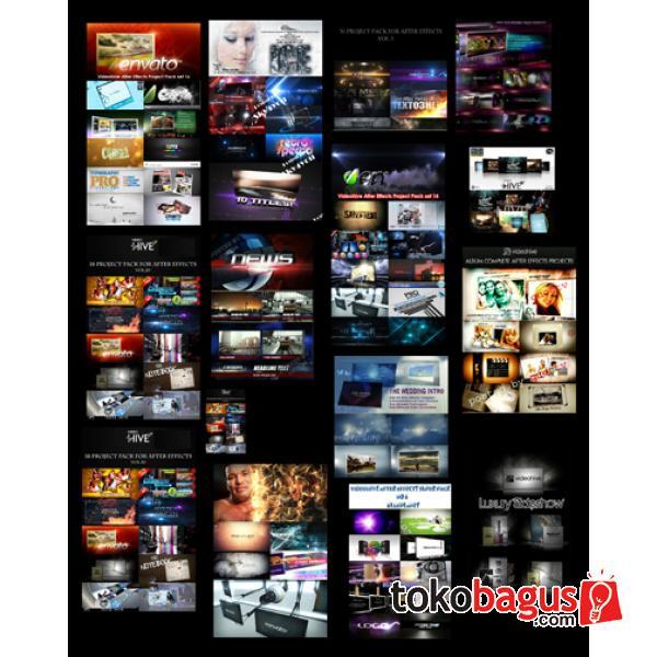 PROMO PAKET LENGKAP VIDEOHIVE 40 DVD MURAH