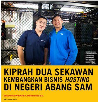 Kiprah Dua Sekawan Kembangkan Bisnis Hosting di Negeri Abang Sam