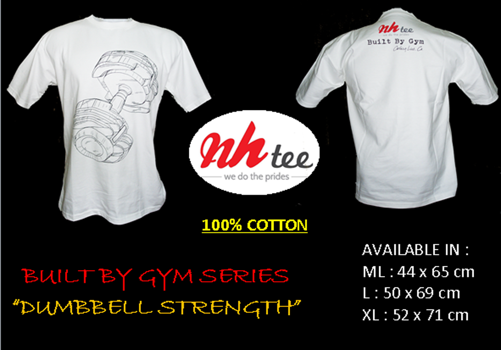 Baju Kaos Fitness/Gym NH-Tee (Manggala Nutrindo)