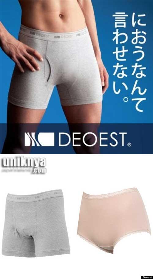 <<<HOT DARI JEPANG >>>CELANA DALAM ANTI BAU KENTUT