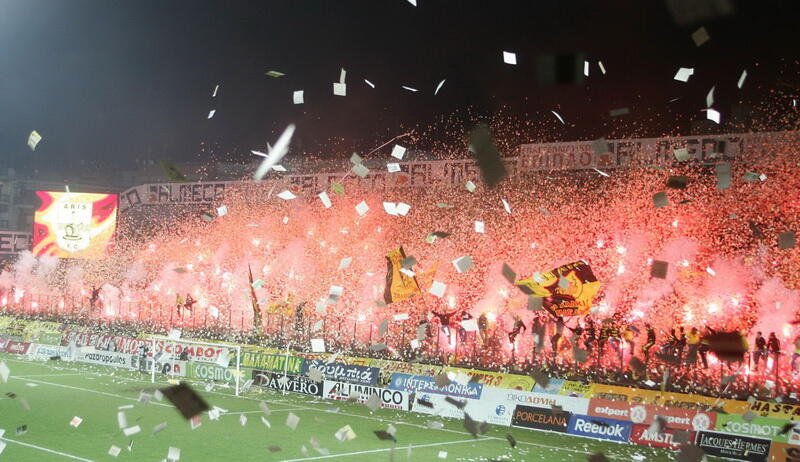 Aris Thessaloniki Supporters , gilaaa abisss !!!!