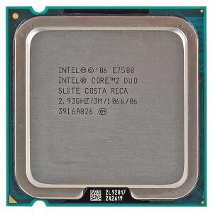 Procesor Intel Core 2 duo (500rbu).