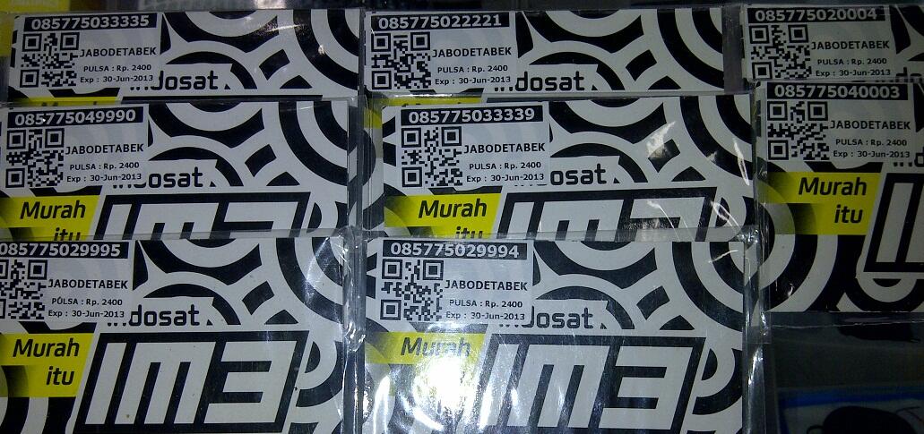 jual perdana im3 cantik