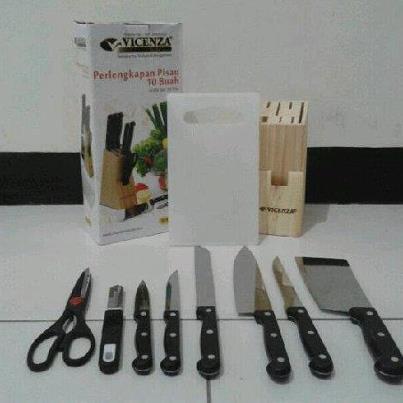 Pisau set Vicenza 10 pcs 100% NEW