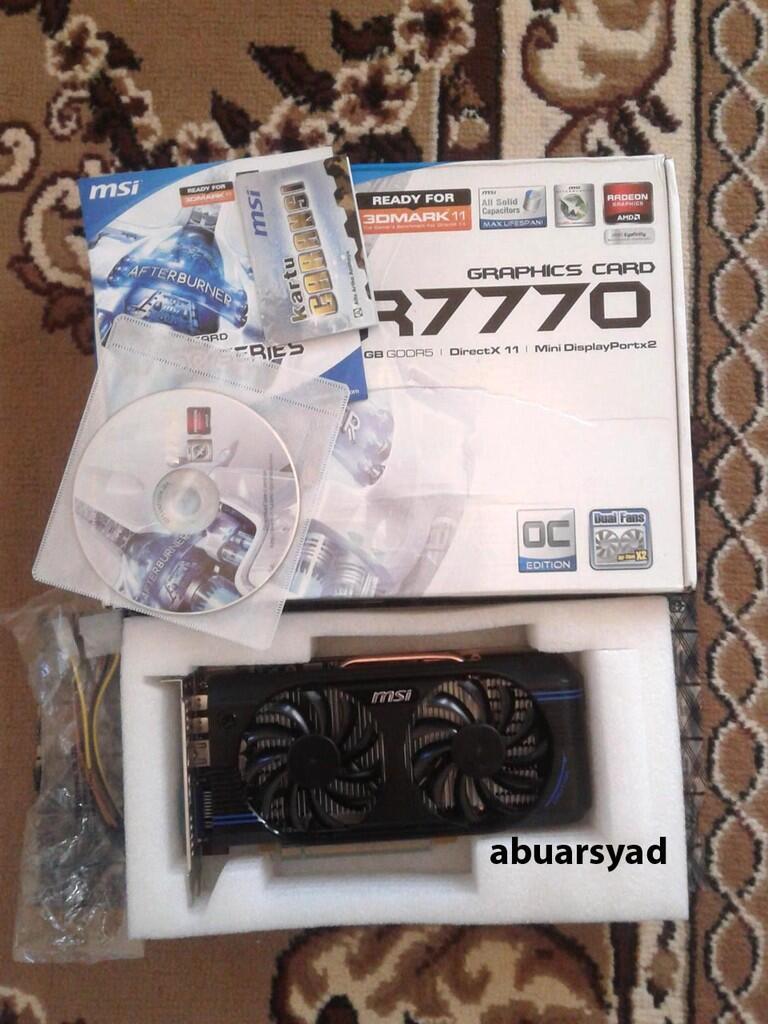 Review MSI HD 7750 Crossfire X