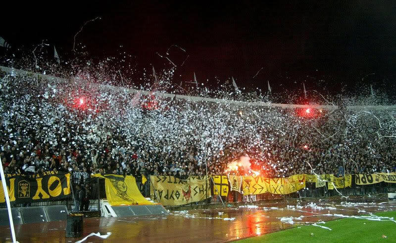 Aris Thessaloniki Supporters , gilaaa abisss !!!!