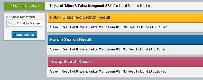Mitos &amp; Fakta Mengenai ASI
