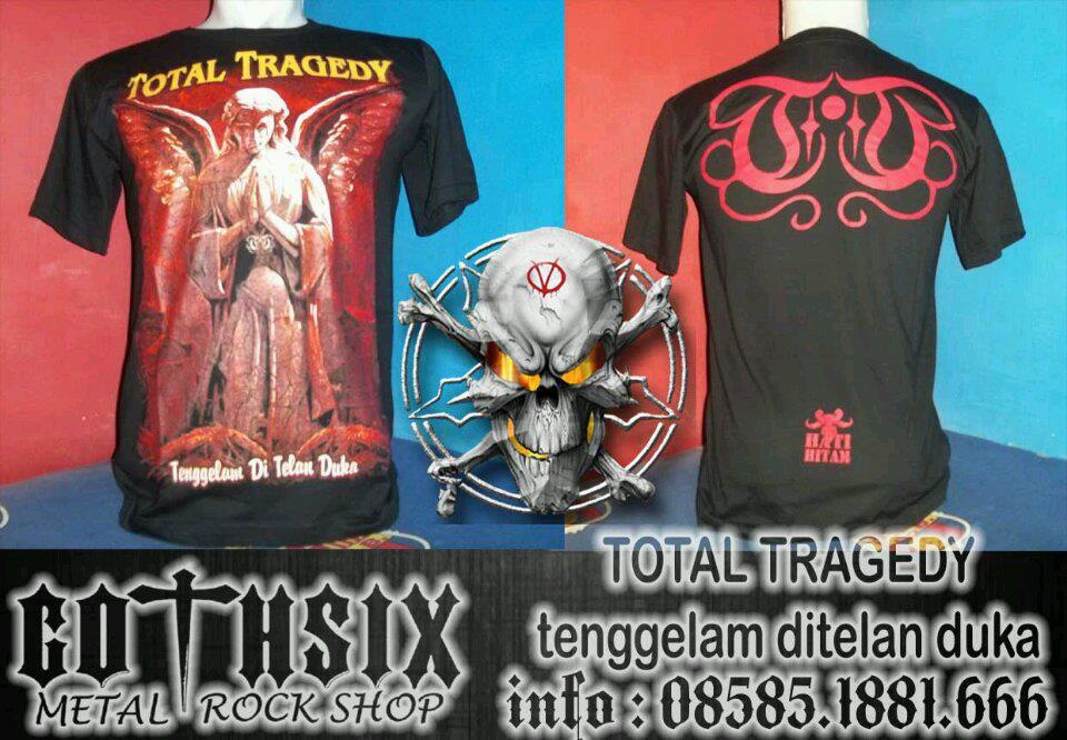 Jual kaos TOTAL TRAGEDY