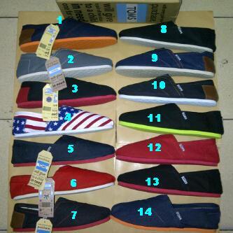 Sepatu Tom's murah Terpercaya