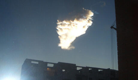  Meteor Terjang Bumi, 400 Orang luka2 di chelyabinsk impact 02/15/13 hari ini