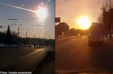  Meteor Terjang Bumi, 400 Orang luka2 di chelyabinsk impact 02/15/13 hari ini