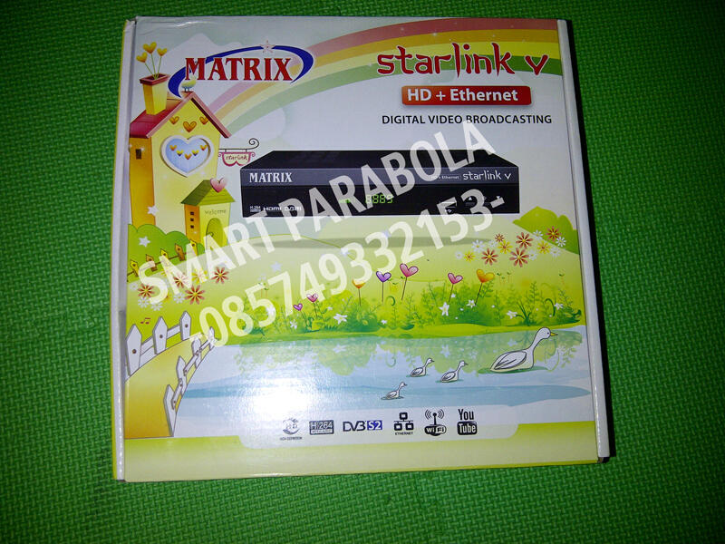 terjual receiver matrix starlink hd ethernet dan matrix terjual receiver matrix starlink hd ethernet dan matrix
