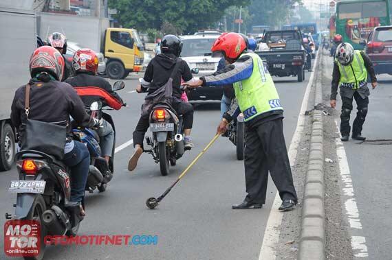Titik rawan tebar paku di Jakarta