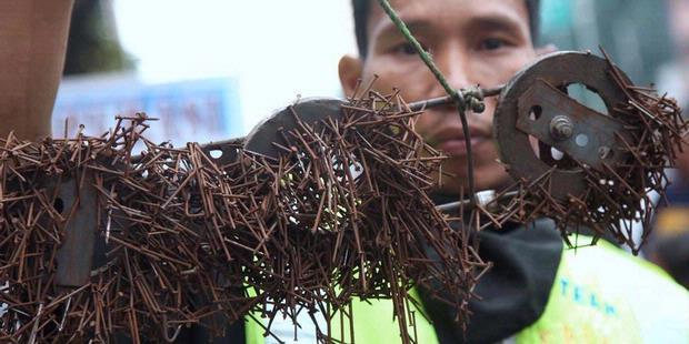 Titik rawan tebar paku di Jakarta