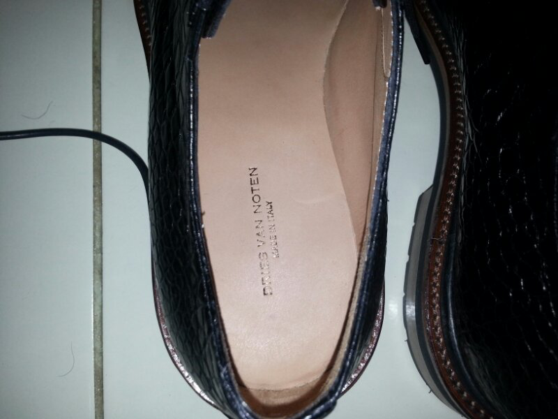sepatu dries van noten made in italy no 42 ga jadi pake 1,5jt aja gaan