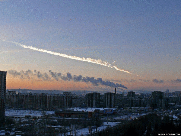 Meteor Hujani Tiga Wilayah Rusia