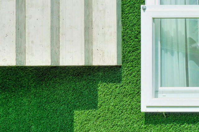 Keren, Rumah Hijau di Austria yang Berdinding Rumput