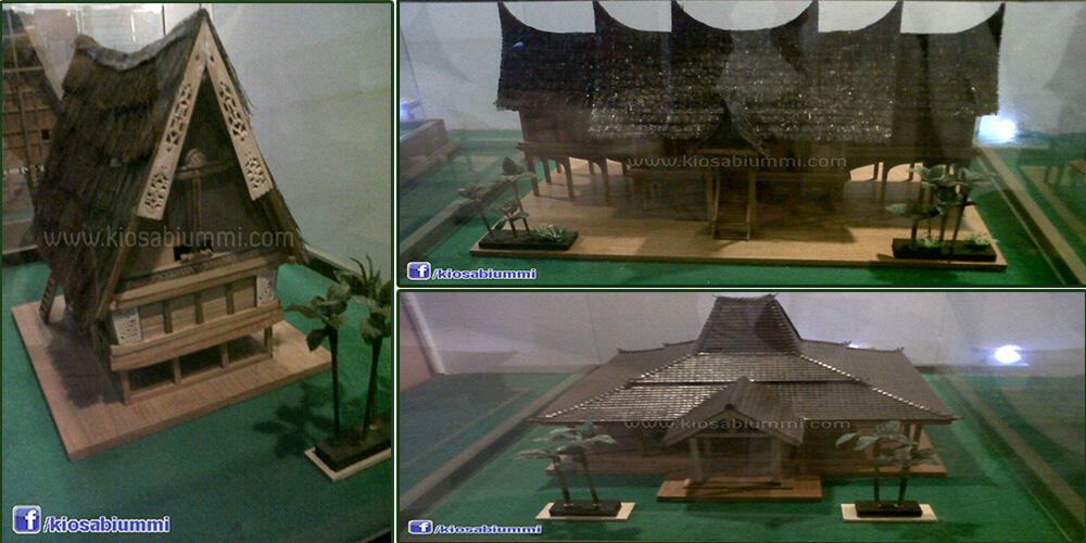 Terjual Miniatur  Rumah  Adat Tanah Air KASKUS