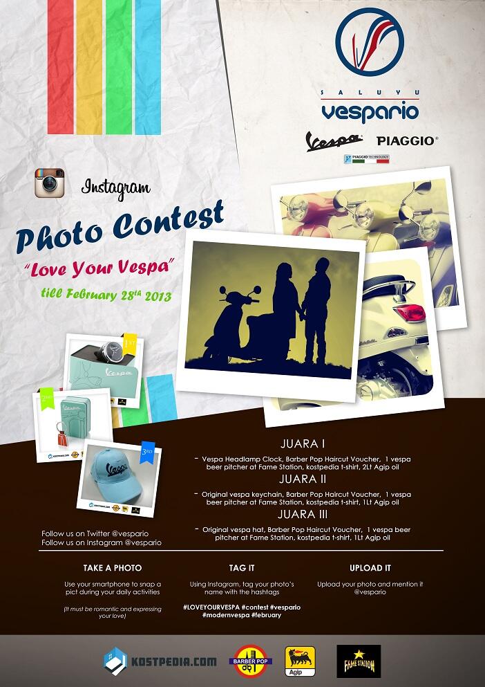 Vespario Photo Contest on Instagram event