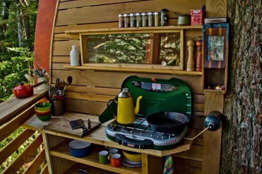 Joel Allen si Pembuat Hemloft (Rumah Pohon) di Hutan Whistler Kanada