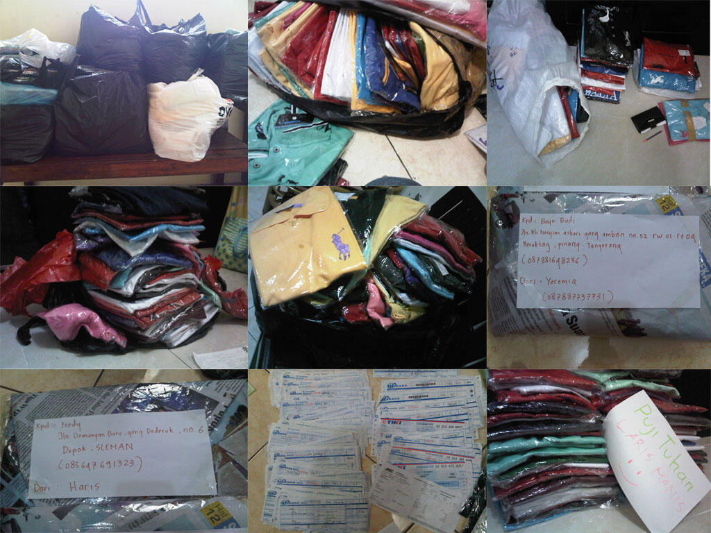 Menyambut Lebaran ... Baju Polo Giordano Fredperry, Celana zara Siap Untuk Anda