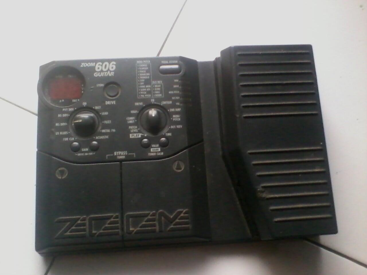 ### DI JUAL EFEK GUITAR DIGITAL ZOOM 606 ###