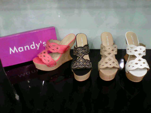 NEW ARRIVAL MANDYS & CLRATETTE SHOES FEB 2013