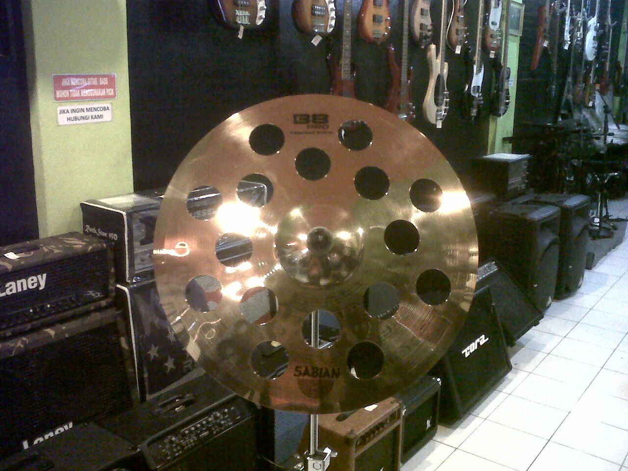 Cymbal Sabian B8 Pro Ozone Crash 18"