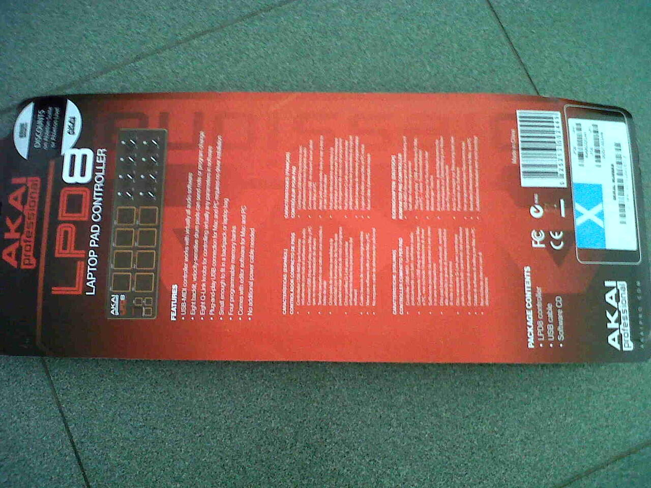Di jual barang baru Keyboard controller PAD AKAI