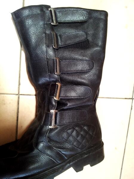 Jual : Sepatu Boot Kulit (cocok buat manggung)