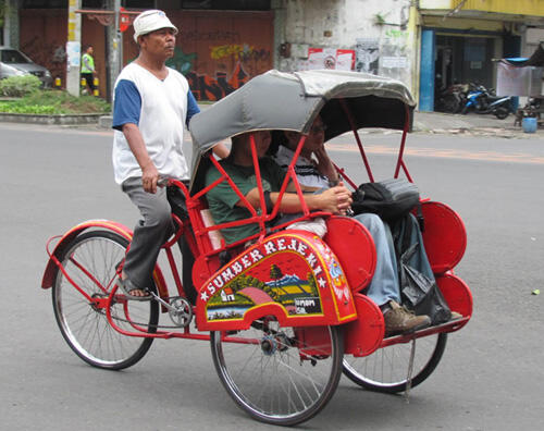 Tahukah Kamu Asal Usul Becak? 