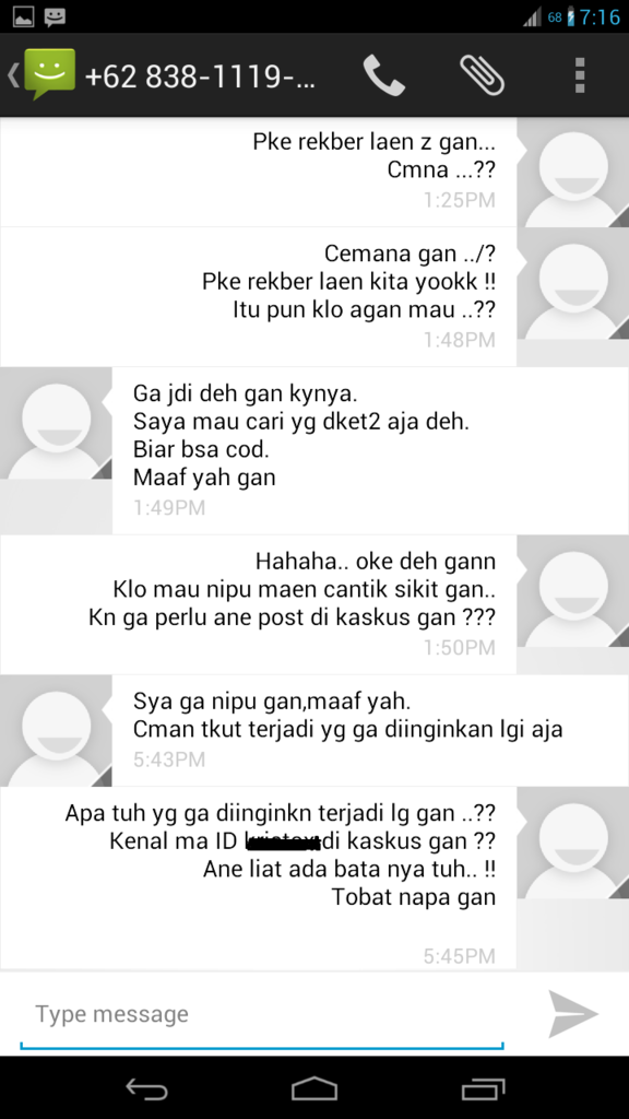 &#91;Real Story} Buyer dan Seller Wajib Masuk