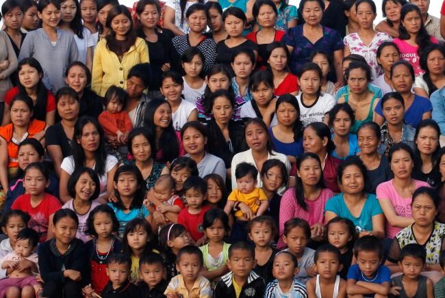 "Tempat" para wanita "bersembunyi"