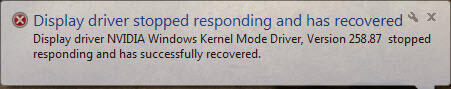 &#91;ASK&#93; Driver NVDIA Stopped