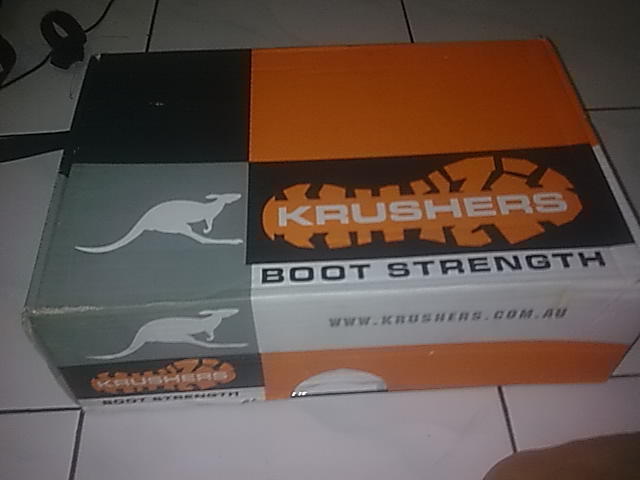 Sepatu Saftey Krusher Australia ASLI MURAH..!!!!