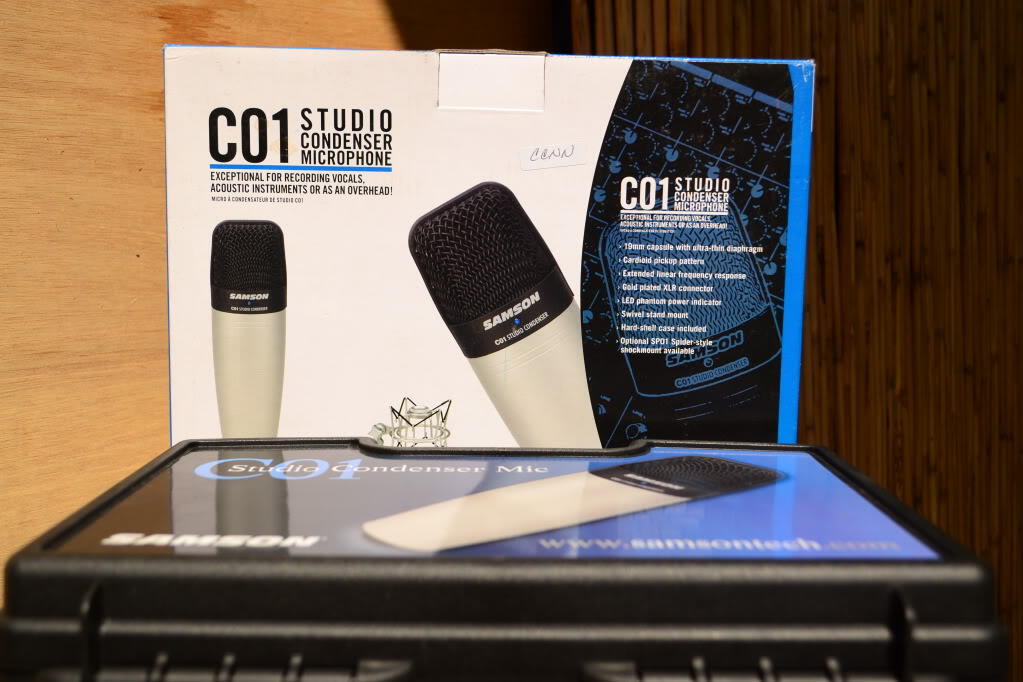 Dijual microphone samson C 01 New