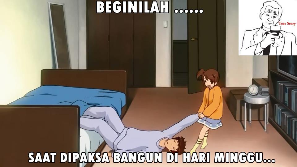 Saat di hari Minggi