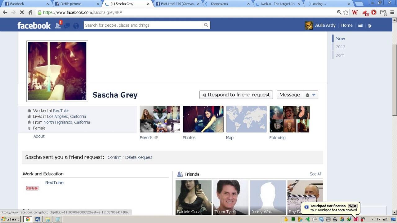 Gan, ane di add Sasha Grey