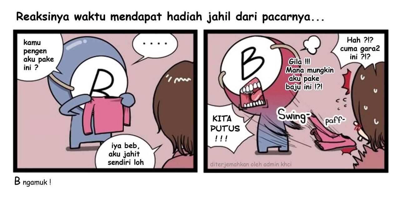 &#91;Komik Strip&#93; Karakteristik Menurut Golongan Darah