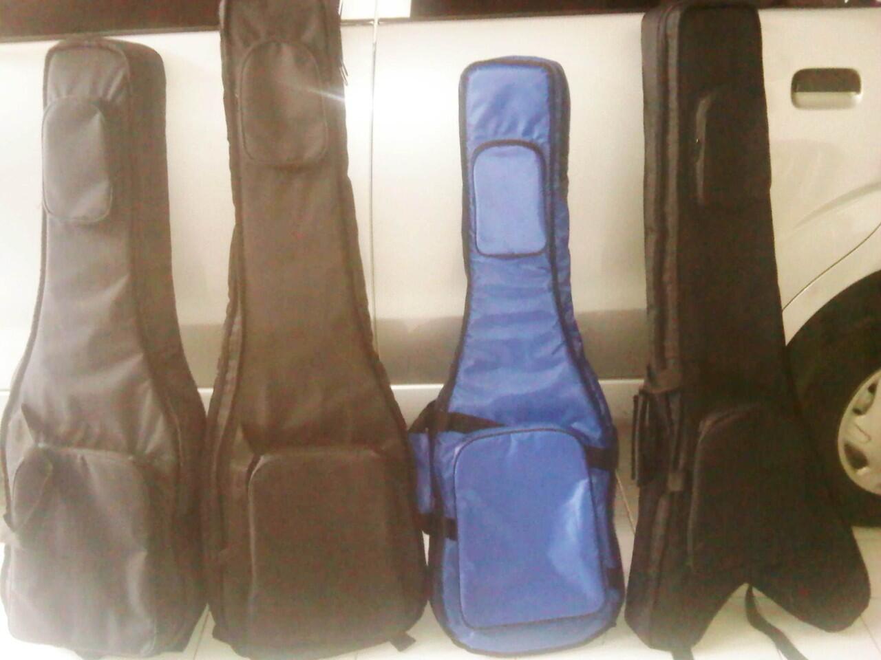 READY STOK.. GIGBAG GITAR ELEKTRIK, FLYING- V, BASS.. KOKOH DAN TEBAL..MURAH SAJA