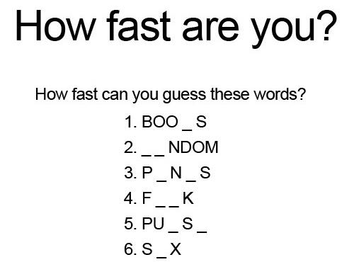 Test otak ... dijamin 100% benar
