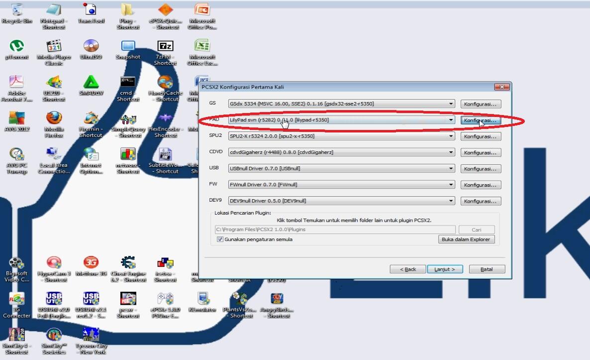 CARA MENGINSTAL EMULATOR PS2 (PCSX2 1.0.0) DI PC/LEPI