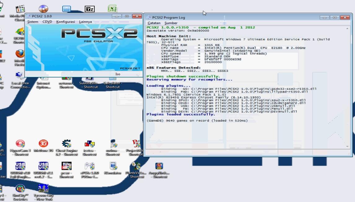 CARA MENGINSTAL EMULATOR PS2 (PCSX2 1.0.0) DI PC/LEPI