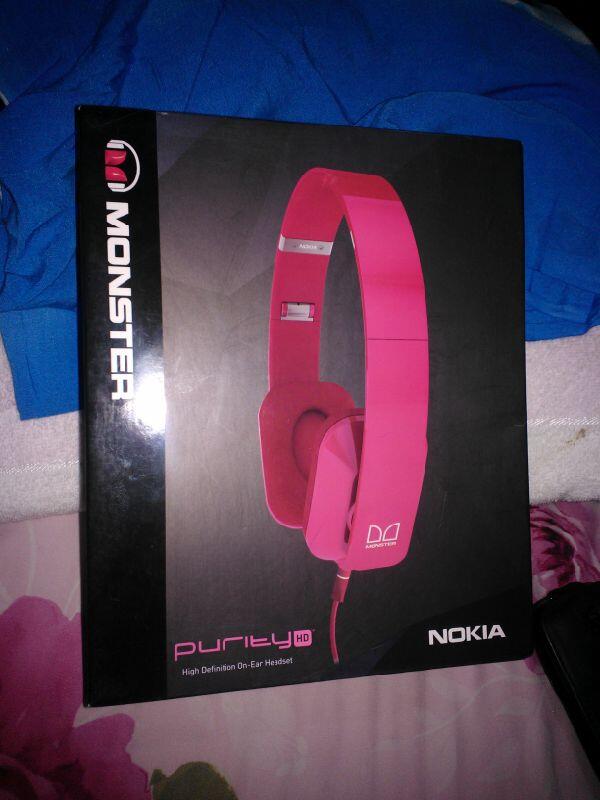 Monster Purity HD Pink (headset nokia)