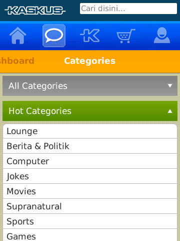 Kaskus di HP (Android)