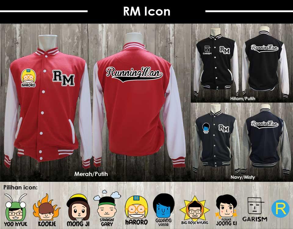 RUNNING MAN Karikatur T-shirt! READY STOCK!!